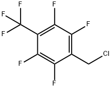 4-CHLOROMETHYLPERFLUOROTOLUENE 结构式