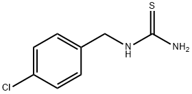 1-(4-氯苄基)-2-硫脲 结构式
