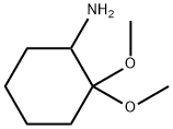 Cyclohexanamine,  2,2-dimethoxy- 结构式