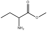 DL-2-氨基丁酸甲酯 结构式