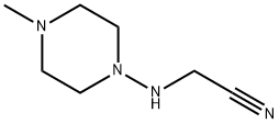 Acetonitrile, [(4-methyl-1-piperazinyl)amino]- (8CI) 结构式