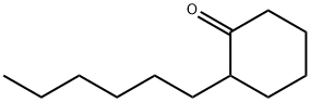 2-己基环己酮 结构式
