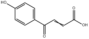 4-羟基苯甲酰丙烯酸 结构式
