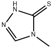 4-甲基-4H-3-巯基-1,2,4-三氮唑 结构式