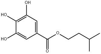 没食子酸异戊酯 结构式