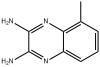 2,3-Quinoxalinediamine,  5-methyl- 结构式