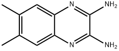 2,3-Quinoxalinediamine,6,7-dimethyl-(9CI) 结构式