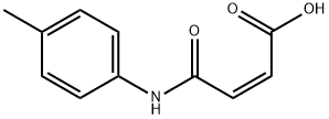 (Z)-4-氧代-4-(对甲苯基氨基)丁-2-烯酸 结构式