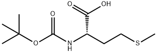 Boc-L-蛋氨酸 结构式