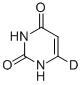 尿嘧啶-D1 结构式