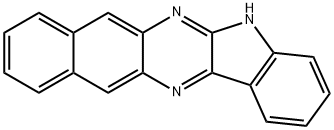 5H-Benz[g]indolo[2,3-b]quinoxaline 结构式
