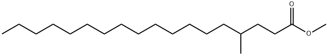 4-Methyloctadecanoic acid methyl ester 结构式