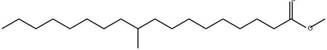 Methyl tuberuculostearate 结构式