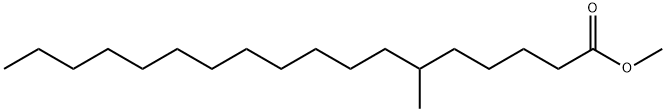 6-Methyloctadecanoic acid methyl ester 结构式