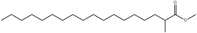 methyl 2-methyloctadecanoate 结构式