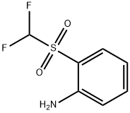 2-[(DIFLUOROMETHYL)SULFONYL]ANILINE HYDROCHLORIDE 结构式