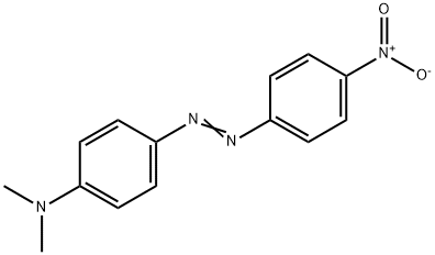 4'-硝基-4-二甲氨基偶氮苯 结构式