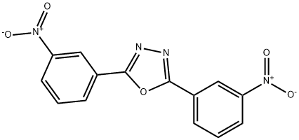 2,5-二(3-硝基苯基)-1,3,4-恶二唑 结构式