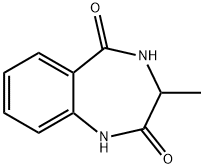 3-Methyl-3,4-dihydro-1H-benzo[e][1,4]diazepine-2,5-dione 结构式