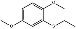 2-乙硫基1,4-二甲氧基苯 结构式