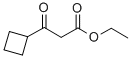 3-环丁基-3-氧代丙酸乙酯 结构式