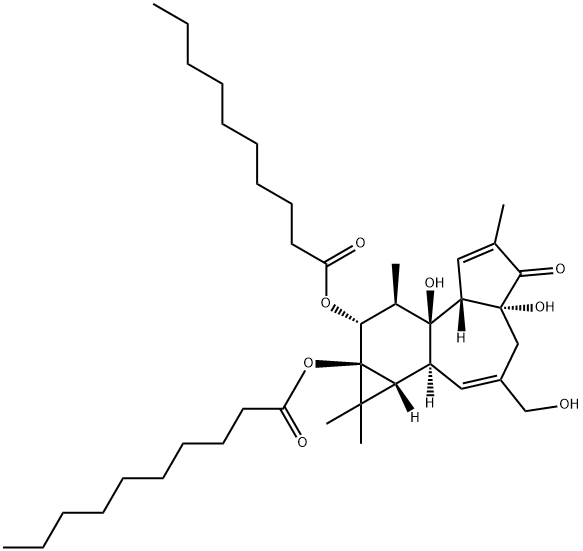 12,13-二癸酸佛波醇 结构式