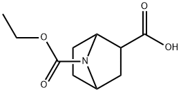 7-Aza-bicyclo[2.2.1]heptane-2,7-dicarboxylic acid 7-tert-butyl ester 结构式