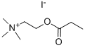 碘化丙酰胆碱 结构式