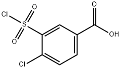 4-氯-3-氯磺酰基苯甲酸 结构式