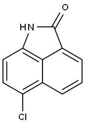 6-CHLORO-1H-BENZO[CD]INDOL-2-ONE 结构式