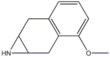 1H-Naphth[2,3-b]azirine,1a,2,7,7a-tetrahydro-3-methoxy-,(+)-(9CI) 结构式