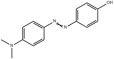 4-二甲氨基-4’-羟基偶氮苯 结构式