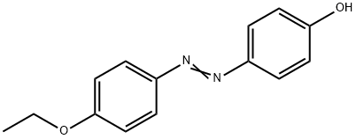4-[(4-ETHOXYPHENYL)DIAZENYL]PHENOL 结构式