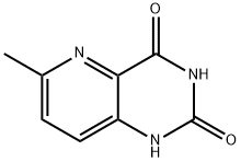 6-甲基吡啶并[3,2-D]嘧啶-2,4(1H,3H)-二酮 结构式