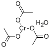 碱性乙酸铬Cr3(OH)2(OOCCH3)7 结构式