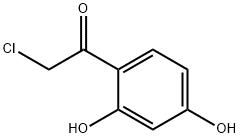 2-氯-1-(2,4-二羟基苯基)乙酮 结构式