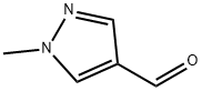 1-甲基-1H-吡唑-4-甲醛 结构式
