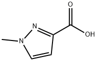 1-甲基吡唑-3-甲酸 结构式