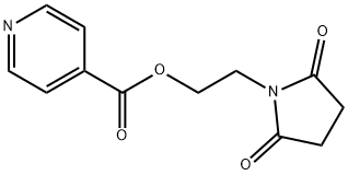 2-(2,5-Dioxo-1-pyrrolidinyl)-4-pyridinecarboxylicacidethylester 结构式