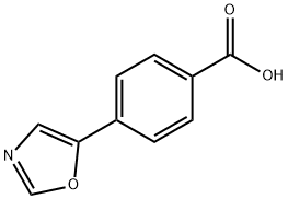 4-(1,3-氧氮杂茂-5)苯甲酸 结构式
