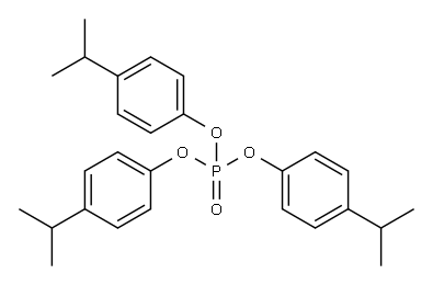 tris(4-isopropylphenyl) phosphate 结构式