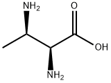 (2S,3R)-2,3-Diaminobutanoic acid 结构式
