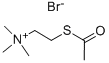 溴代硫代乙酰胆碱 结构式