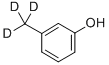 间甲酚-D3 结构式