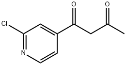4-(2-氯吡啶-4-基)-4-羟基-3-丁烯-2-酮 结构式