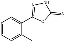 5-(O-TOLYL)-1,3,4-恶二唑-2-硫醇 结构式