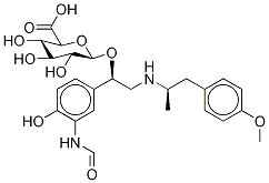 rac ForMoterol 1'-O-β-D-Glucuronide 结构式
