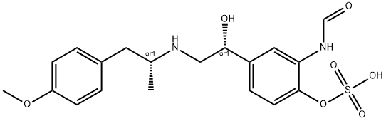 rac ForMoterol O-Sulfate 结构式