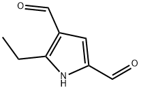 1H-Pyrrole-2,4-dicarboxaldehyde, 5-ethyl- (9CI) 结构式