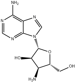 3-氨基-D-腺苷酸 结构式
